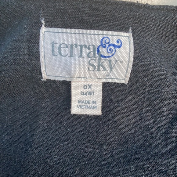 ⚜️Black Button Down Baby Doll Tank Top - Picture 5 of 6